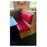 4 Tables & 5 Booth seats plus Napkin Dispensers