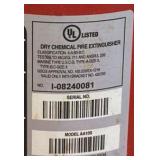 2 fire extinguishers
