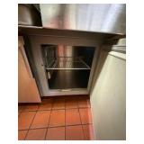 Refrigerated Cold holding Prep Table w/ refrigerated ingredient rail