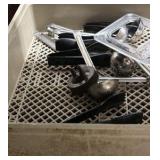 4-tier METRO Wire Rack with all items pictured