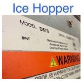 Avantco Ice Machine Head W/ a Manitowok Hopper
