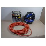 Work Light, Air Compressor and Extension Cord