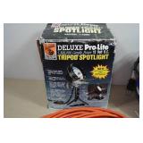 Work Light, Air Compressor and Extension Cord