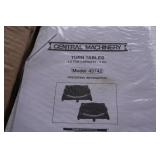 Central Machinery 1.5 Ton Turn Table - Set of 2