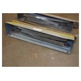 Set of Two Metal Folding Saw Horses
