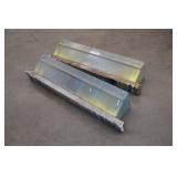 Set of Two Metal Folding Saw Horses