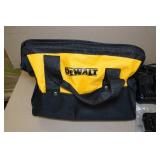DeWalt Tool Bag with 12/20V Batteries and Chargers