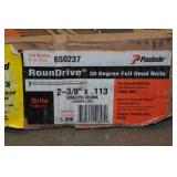 Paslode Roundrive 30 Degrees Full Head Framing Nail Strips