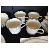 Johan Haviland Cups, Bowls & Plates w/ Misc. Similar China Pieces