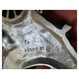 Metal Vintage "Midwest" Car Wall Hangings 11" Long
