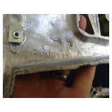Metal Vintage "Midwest" Car Wall Hangings 11" Long