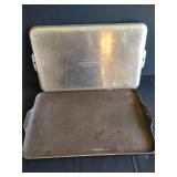 (2) Vintage Griddle King Aluminum Baking Pans