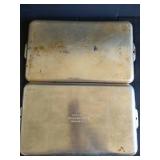 (2) Vintage Griddle King Aluminum Baking Pans