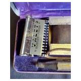 Gilbert Mantle Clock & Valet Auto Strap Razor