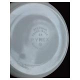 (2) Amish Butter Print Pyrex Dishes