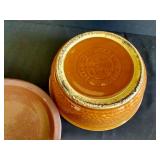 (2) Vintage Bean Pots - "KLA  HAM