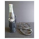Vintage Coca-Cola Bottle Rotary Phone