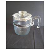 Vintage Pyrex Coffee Pot With Lid