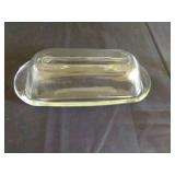 Divided Glass Dishes & Glass Butter Dish