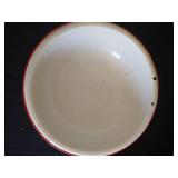Vintage Enamelware- Dipper, Colander, Bowls