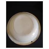 Vintage Enamelware- Dipper, Colander, Bowls