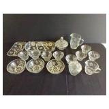 Anchor Hocking "Star of David" Bowls, Platters, Tea Cups & Candy Dish