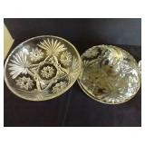 Anchor Hocking "Star of David" Platters, Candy Dish, Platters, Etc