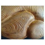 Mid- Century Modern Platters w/ Colorful Glazes