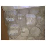 Box of Small Glass Bottles