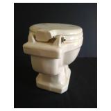 8" Tall Tiny Porcelain Toilet