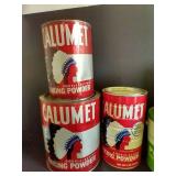 Old Large Vintage Tins