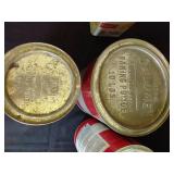 Old Large Vintage Tins