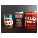Old Large Vintage Tins