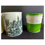 Old Large Vintage Tins