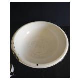 (4) Black & White Enamelware Pieces