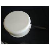 (4) Black & White Enamelware Pieces