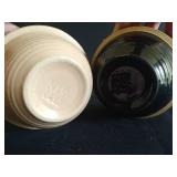Stoneware Bread Bowls 5"- 8.5" Diameters