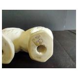 Cute Vintage White Duck Candle Holders & Ducks in a Row