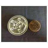 Vintage Flower Frogs- Glass & Metal