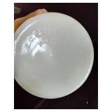 Various Milk Glass Pedestal Bowls