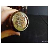 (9) Certo Amber Medication Bottles w/ Calibration Marks Upside Down