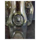 (5) Glass Milk Pitchers