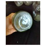 (5) Glass Milk Pitchers