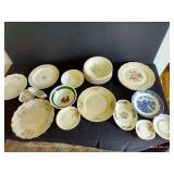 Misc. China, Pretty Plates, including "Gigi" Plate