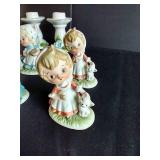 Little Children Figurines, Some Marked "Occupied Japan"