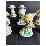 Little Children Figurines, Some Marked "Occupied Japan"