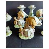 Little Children Figurines, Some Marked "Occupied Japan"