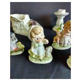 Little Children Figurines, Some Marked "Occupied Japan"