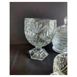Starburst Pattern Crystal Glass