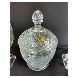 Starburst Pattern Crystal Glass